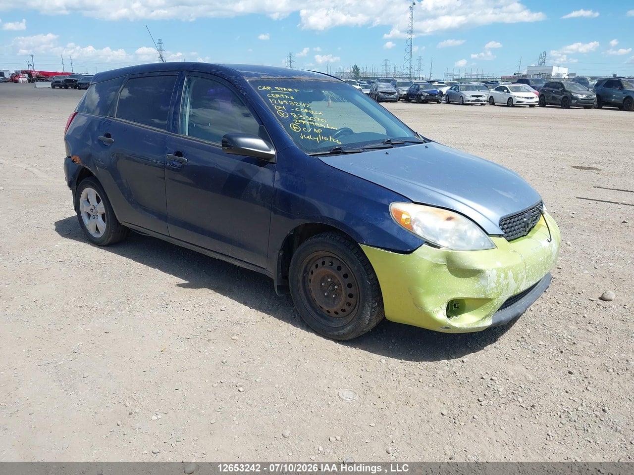 2T1KR32E34C833070 · 2004 TOYOTA COROLLA MATRIX XR