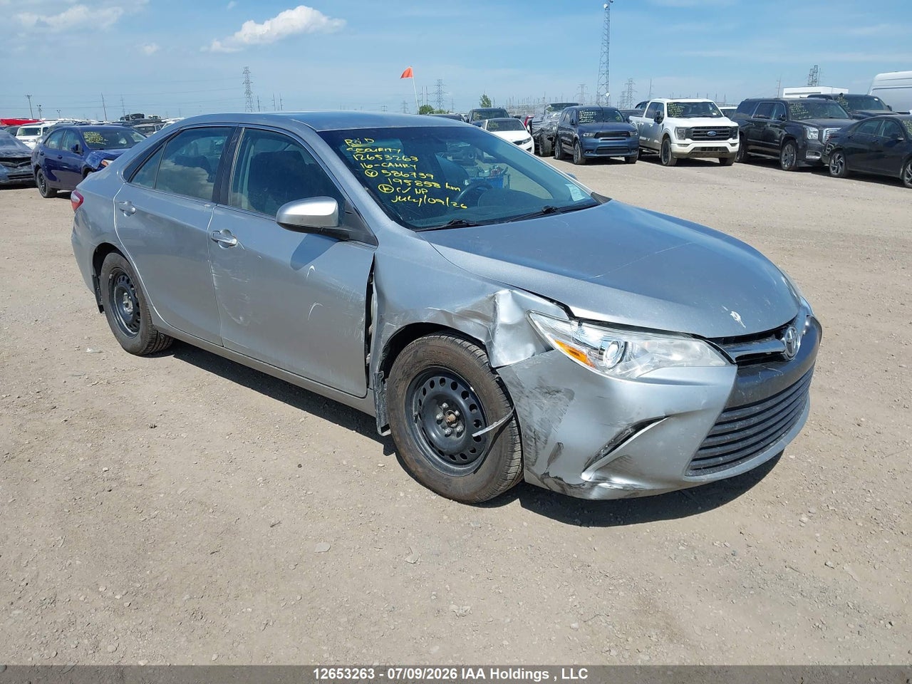 4T1BF1FK6GU586739 · 2016 TOYOTA CAMRY LE