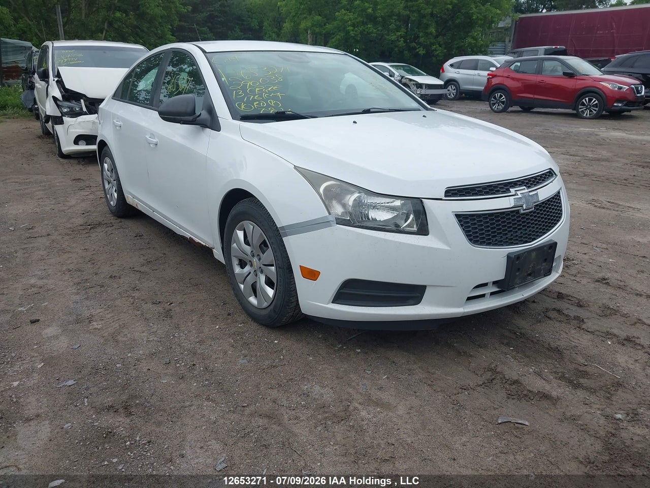 1G1PL5SH9D7290038 · 2013 CHEVROLET CRUZE LS