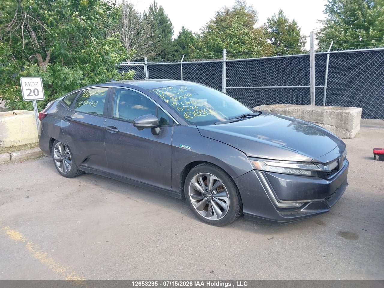 JHMZC5F18KC800248 · 2019 HONDA CLARITY