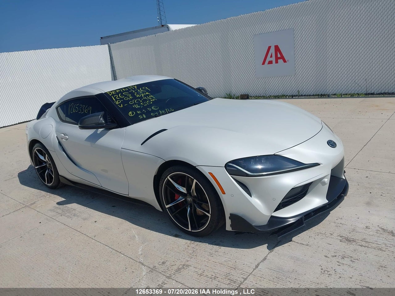 2020 TOYOTA GR SUPRA