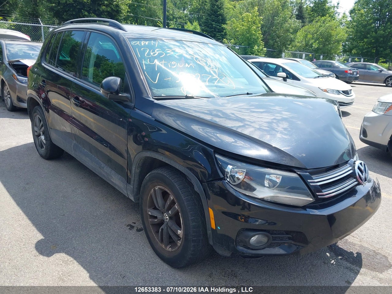 WVGHV3AX5EW583277 · 2014 VOLKSWAGEN TIGUAN S/SE/SEL/R-LINE