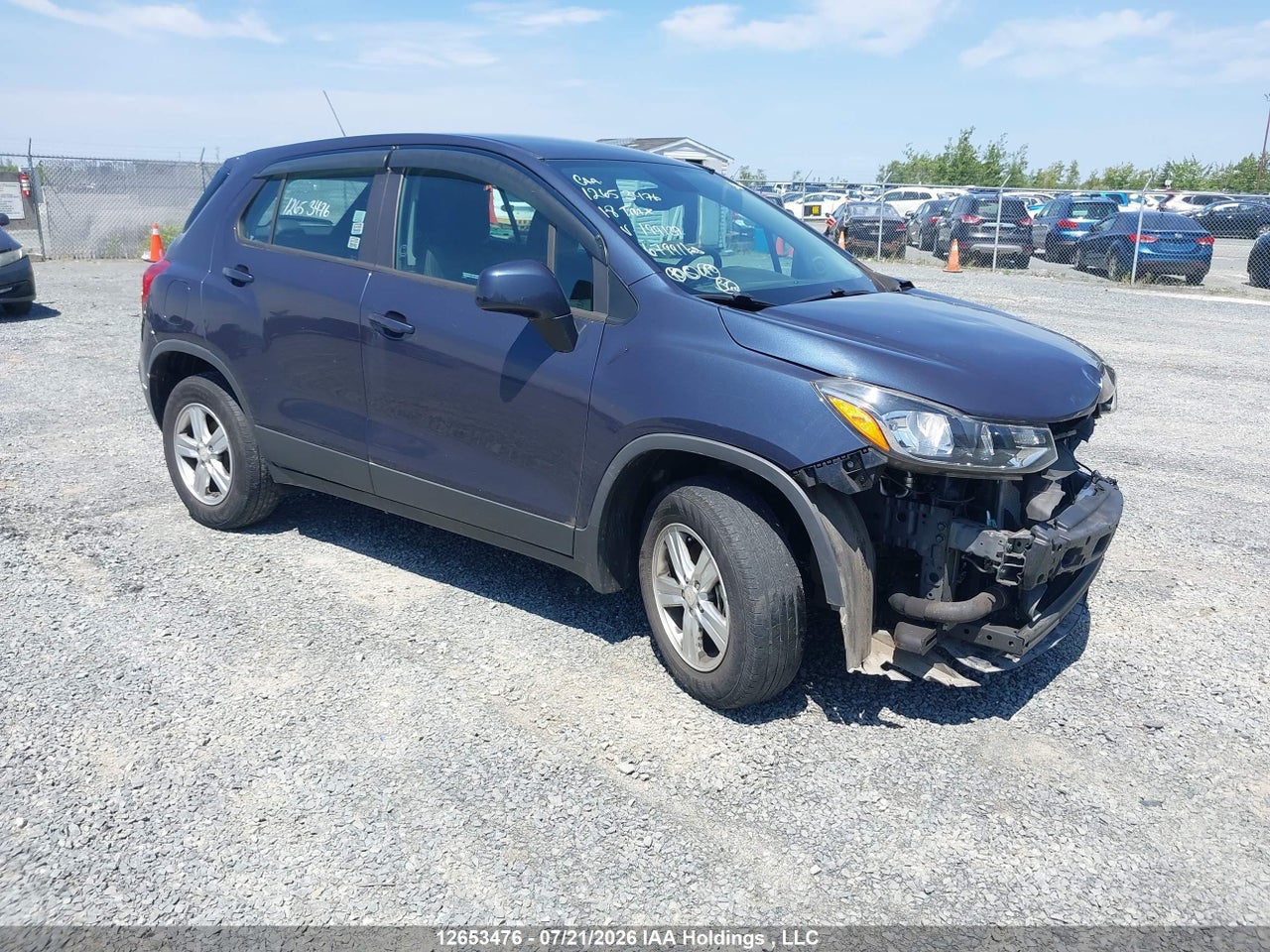 3GNCJNSB1JL199139 · 2018 CHEVROLET TRAX LS