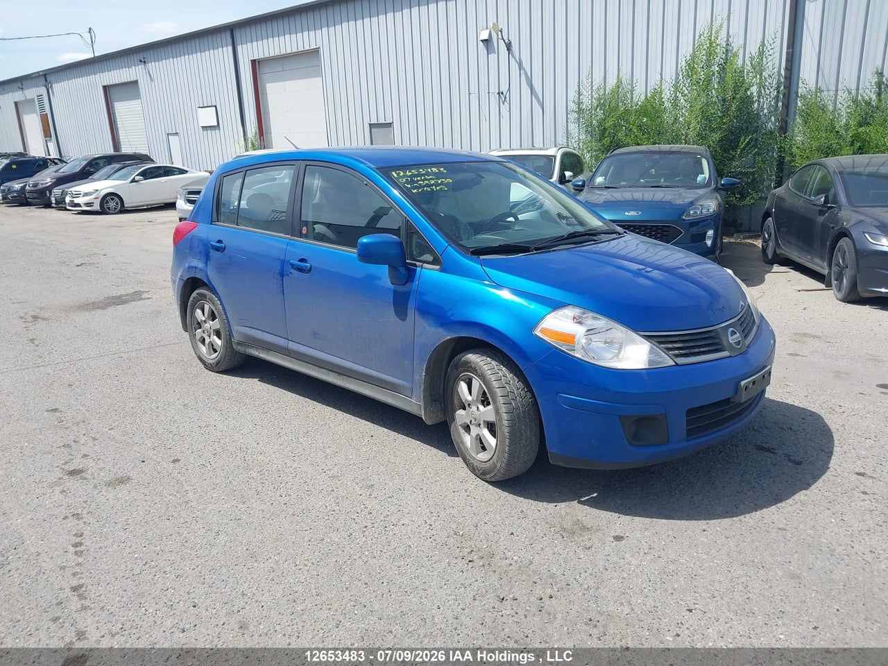 3N1BC13E37L392730 · 2007 NISSAN VERSA S/SL