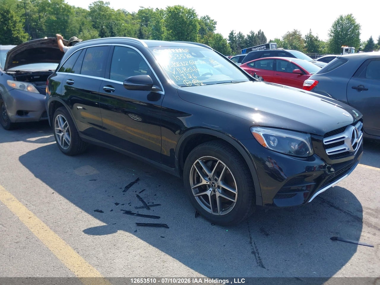 WDC0G4KBXKV148044 · 2019 MERCEDES BENZ GLC 300 4MATIC