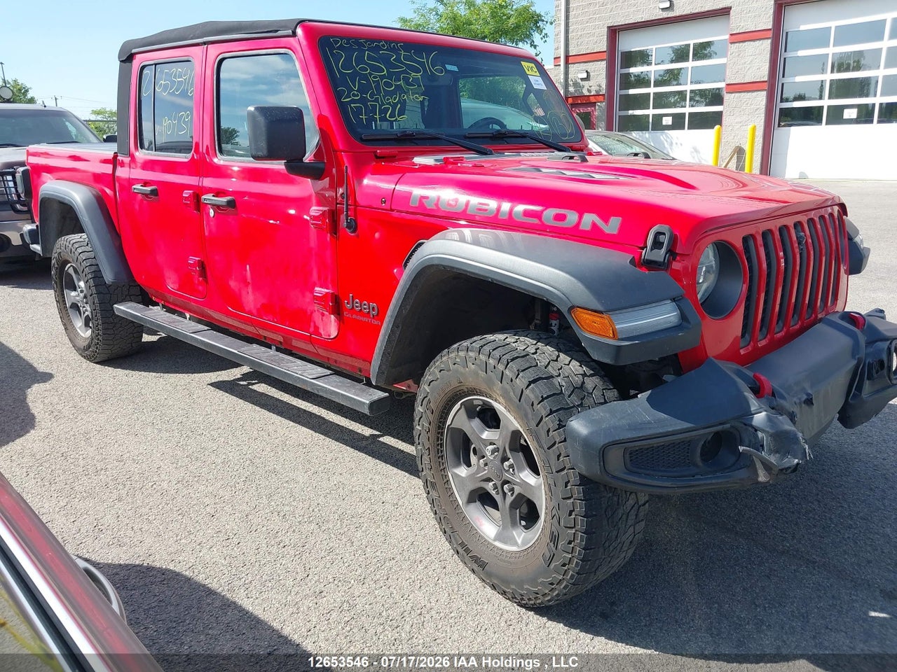 1C6JJTBG4LL190439 · 2020 JEEP GLADIATOR RUBICON