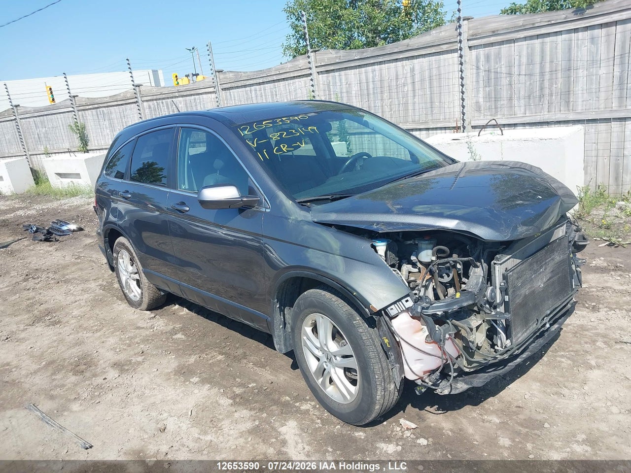 5J6RE4H79BL823149 · 2011 HONDA CR-V EX-L