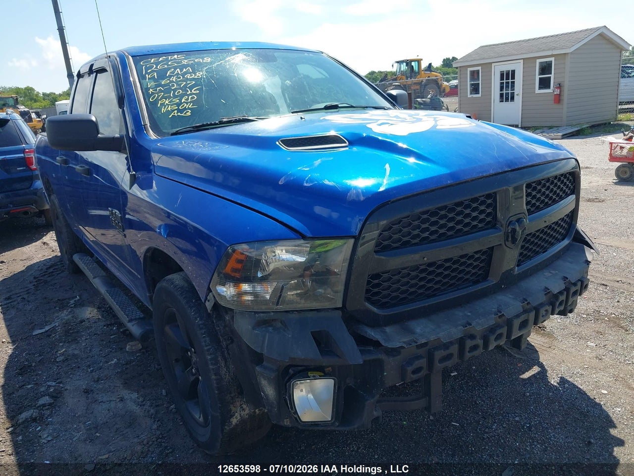 1C6RR7FGXKS642928 · 2019 RAM 1500 CLASSIC TRADESMAN