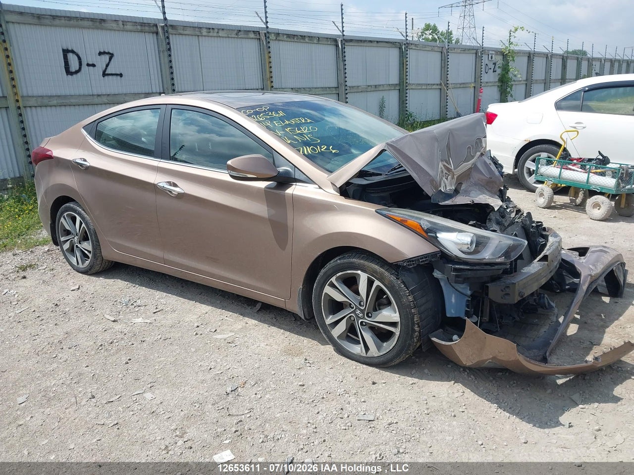 KMHDH4AH7EU156120 · 2014 HYUNDAI ELANTRA LIMITED