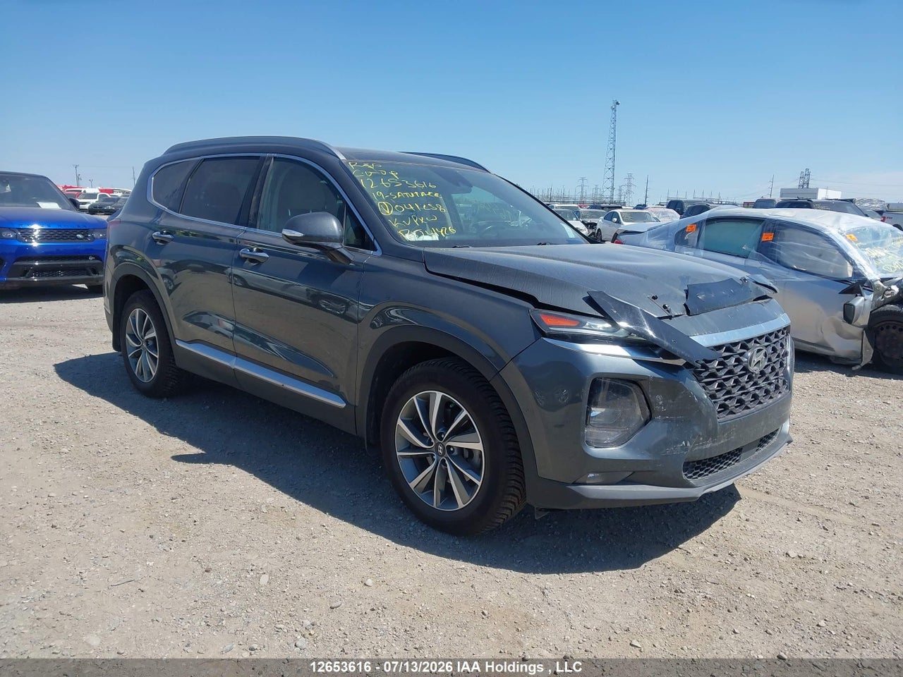 5NMS3CAA6KH041258 · 2019 HYUNDAI SANTA FE LUXURY