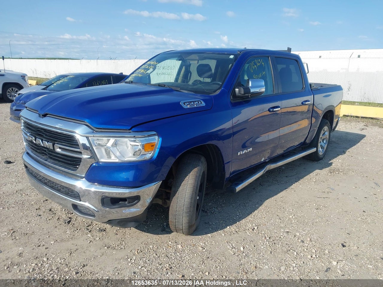 1C6SRFFTXKN564643 · 2019 RAM 1500 BIG HORN · 6/19
