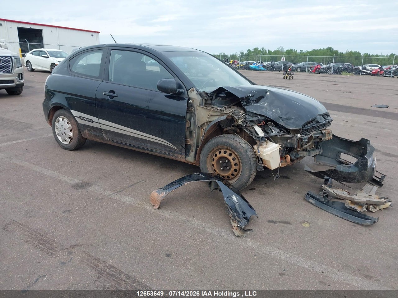 KMHCN3BC5BU205859 · 2011 HYUNDAI ACCENT L SPORT