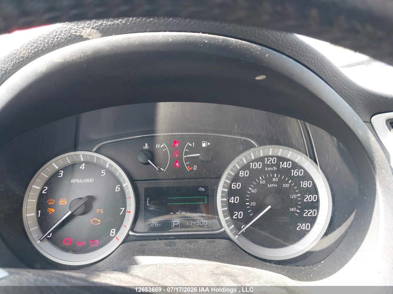 3N1AB7AP2FL692232 · 2015 NISSAN SENTRA 1.8 S/1.8 SL/1.8 SR/1.8 SV · 7/19