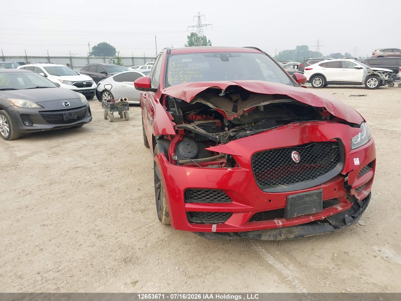 SADCK2FX3LA634445 · 2020 JAGUAR F-PACE 25T PRESTIGE