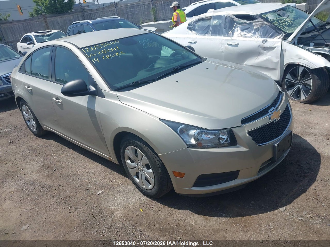 1G1PL5SH5E7261041 · 2014 CHEVROLET CRUZE LS