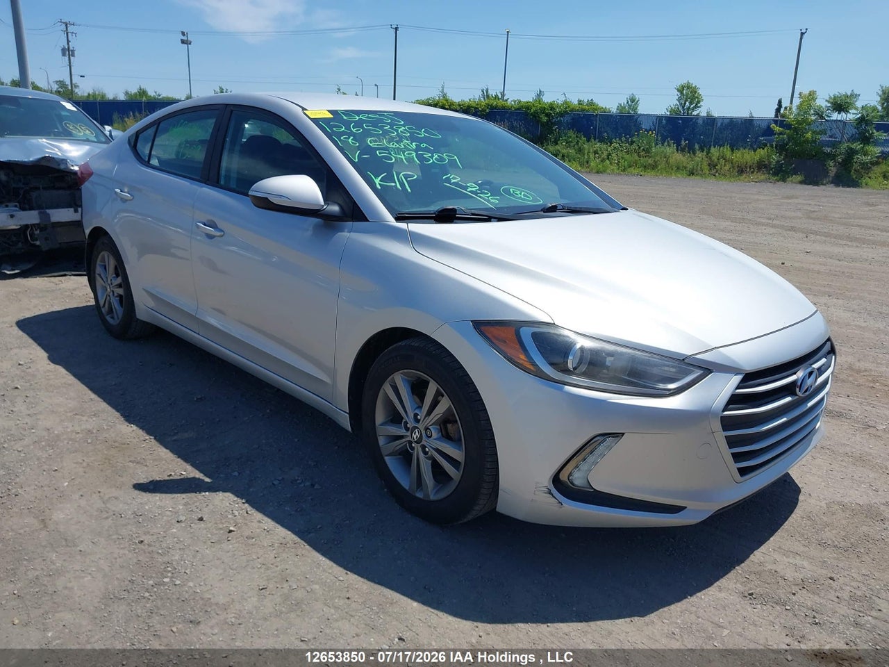 KMHD84LF1JU549309 · 2018 HYUNDAI ELANTRA SEL/VALUE/LIMITED
