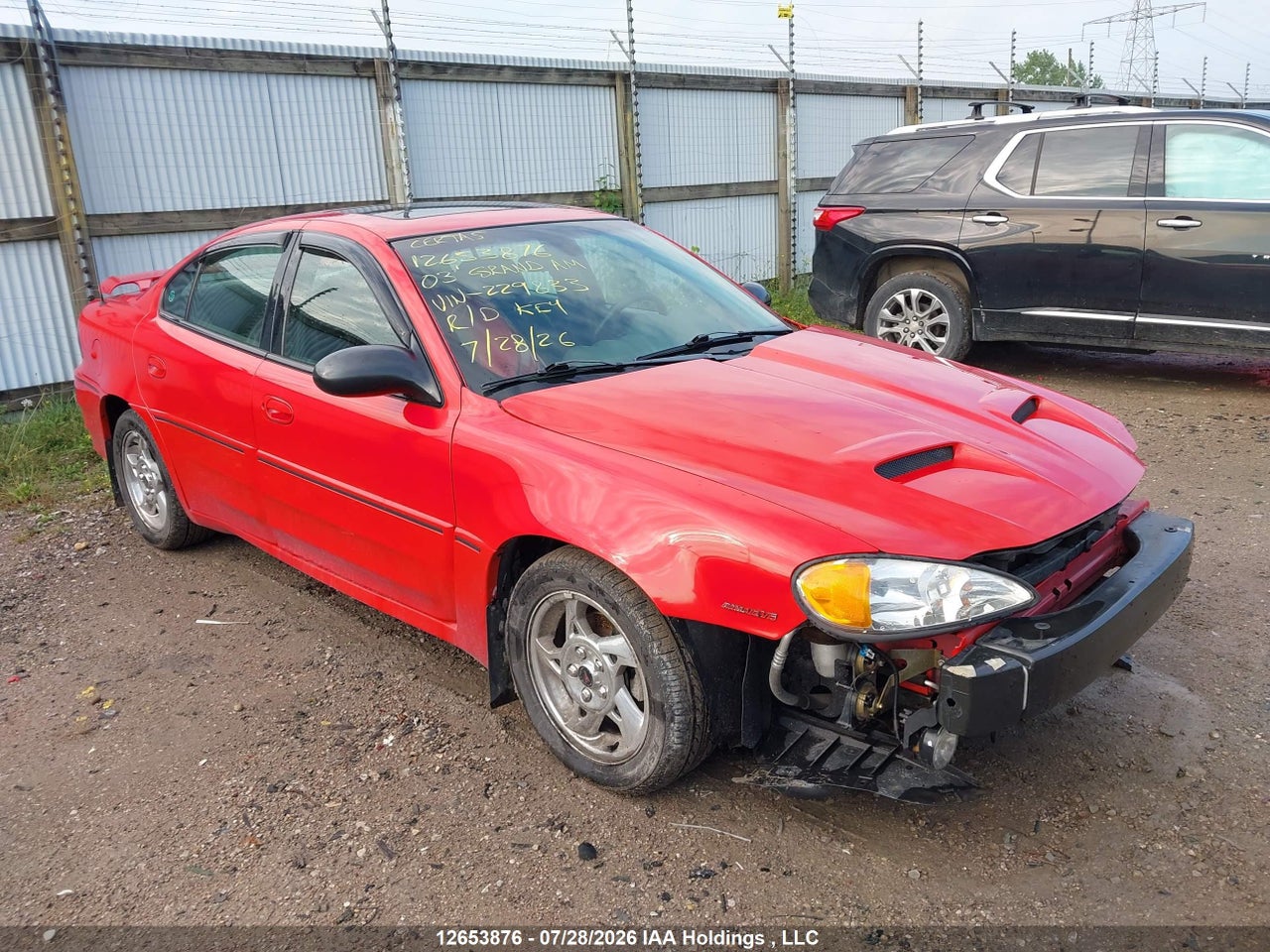 1G2NW52E43C229833 · 2003 PONTIAC GRAND AM GT