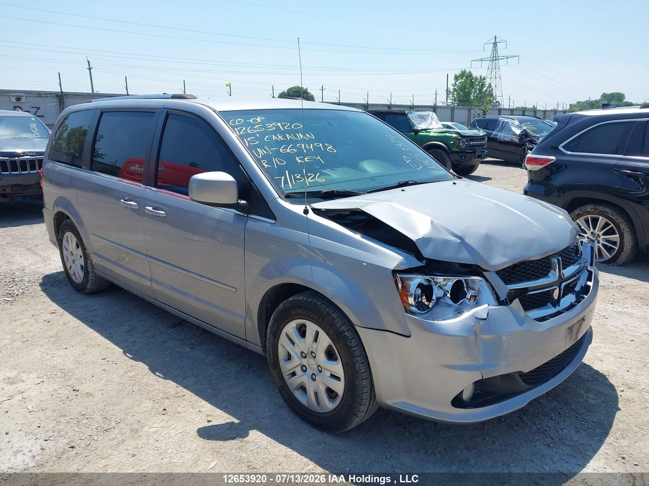 2C4RDGBG8FR669498 · 2015 DODGE GRAND CARAVAN SE/SXT