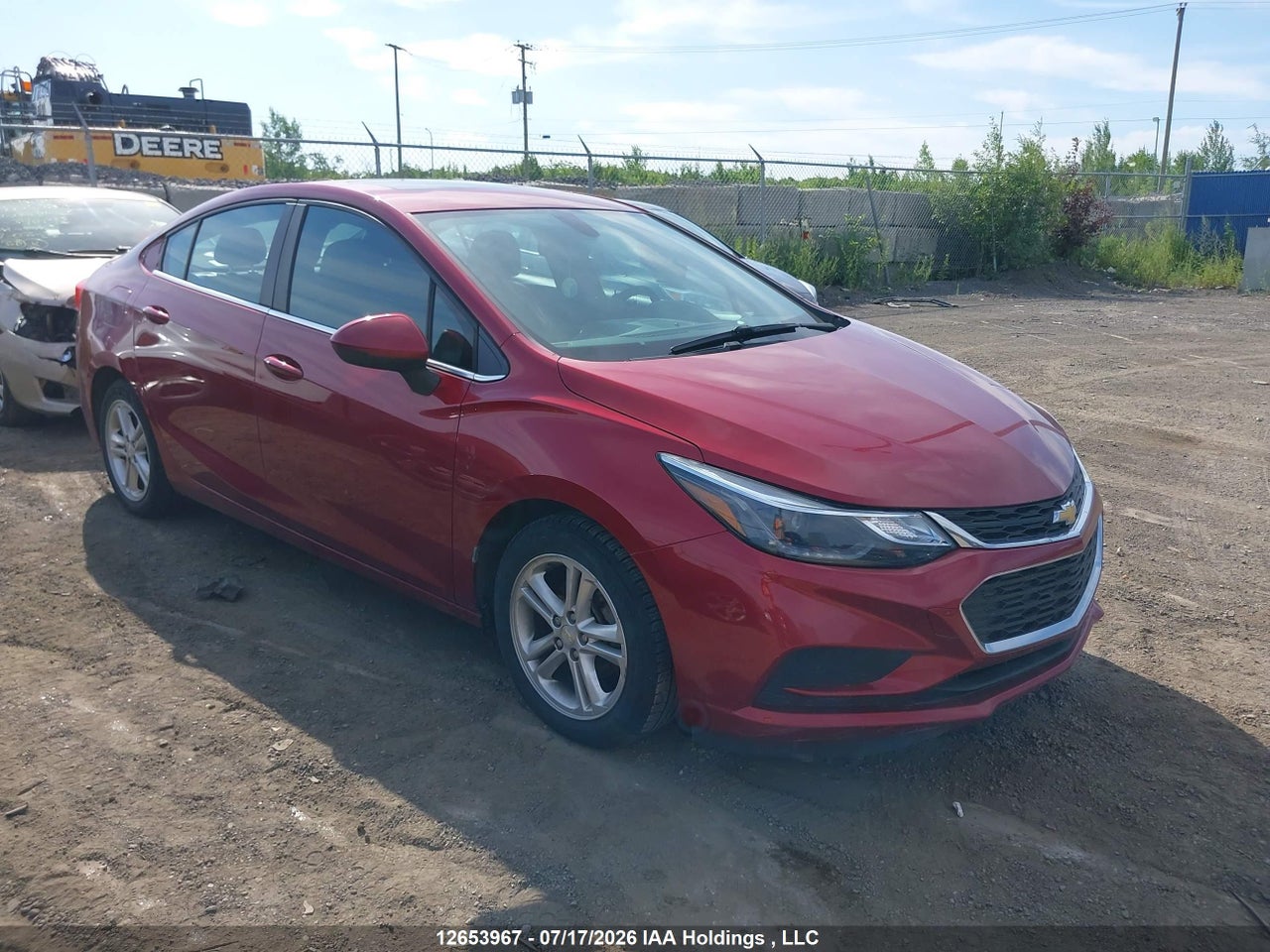 3G1BE5SM9HS572205 · 2017 CHEVROLET CRUZE LT AUTO