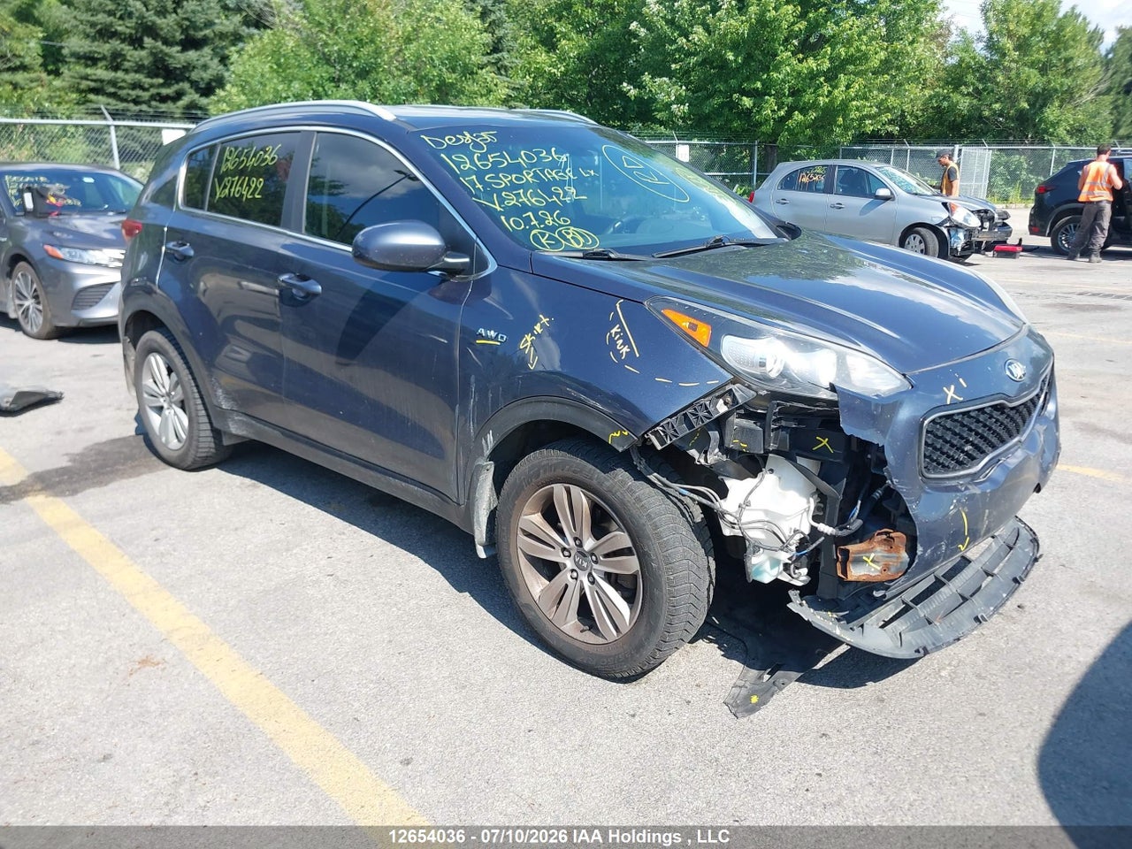 KNDPMCAC0H7276422 · 2017 KIA Sportage LX