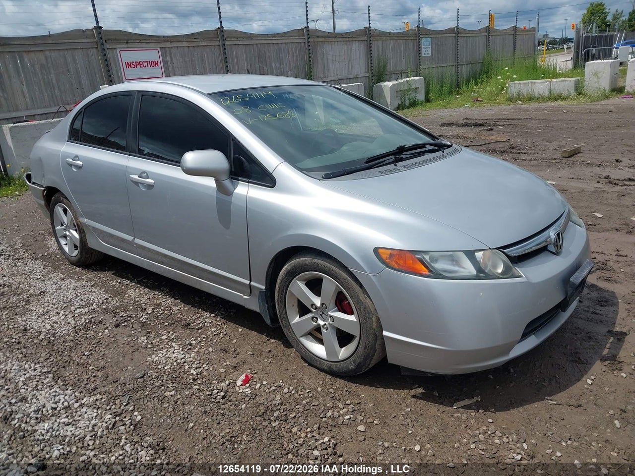 2HGFA16568H125688 · 2008 HONDA CIVIC LX