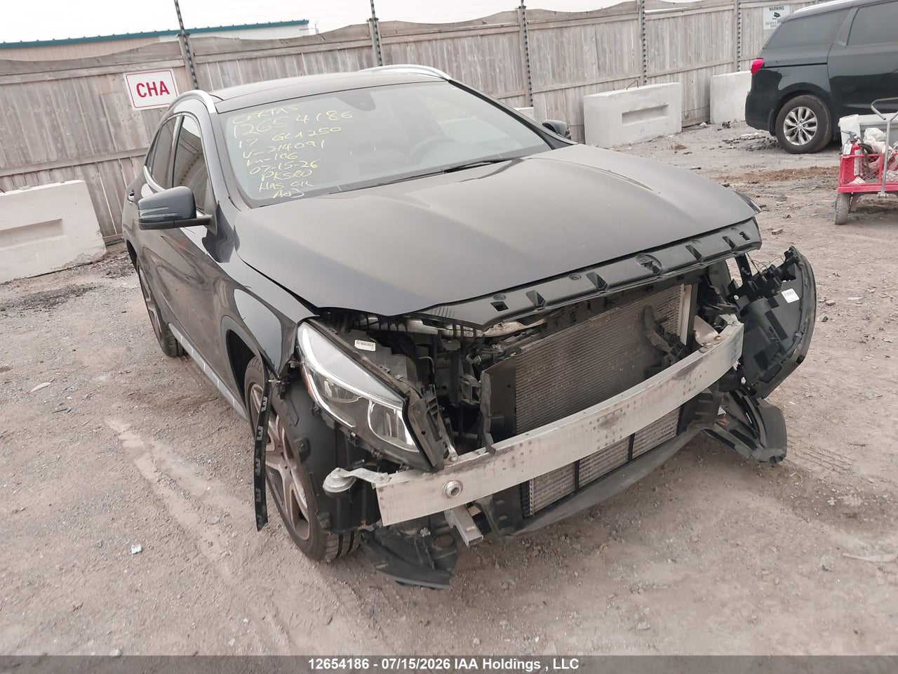 WDCTG4GB9HJ314091 · 2017 MERCEDES BENZ GLA 250 4MATIC