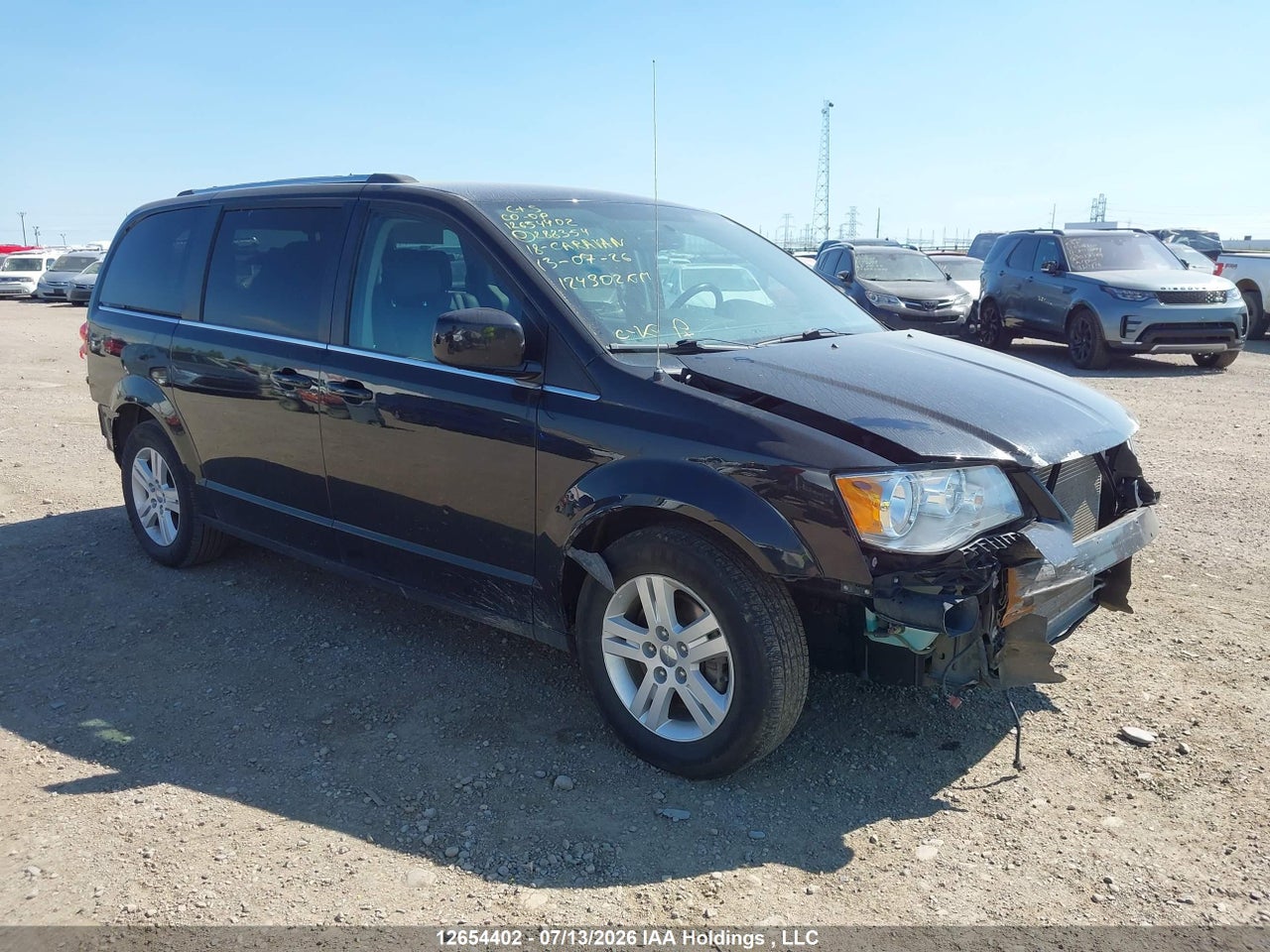 2C4RDGDGXJR288354 · 2018 DODGE GRAND CARAVAN CREW