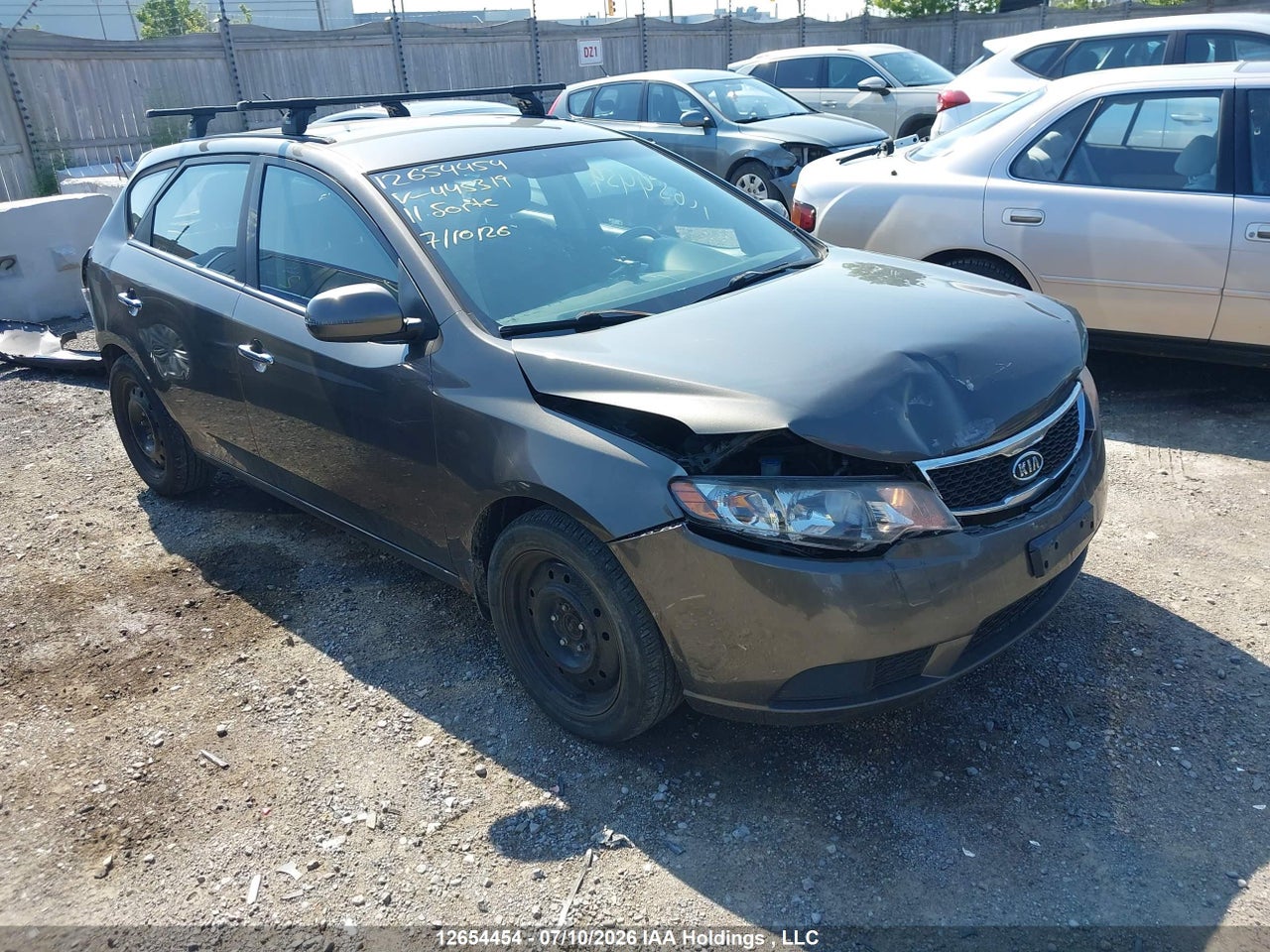 KNAFU5A20B5445319 · 2011 KIA FORTE