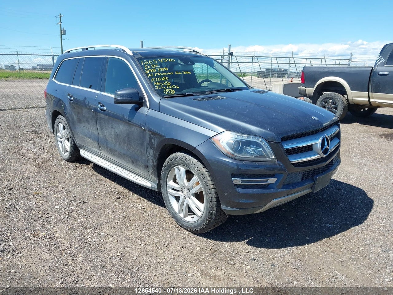 4JGDF2EE8EA298388 · 2014 MERCEDES BENZ GL 350 BLUETEC 4MATIC
