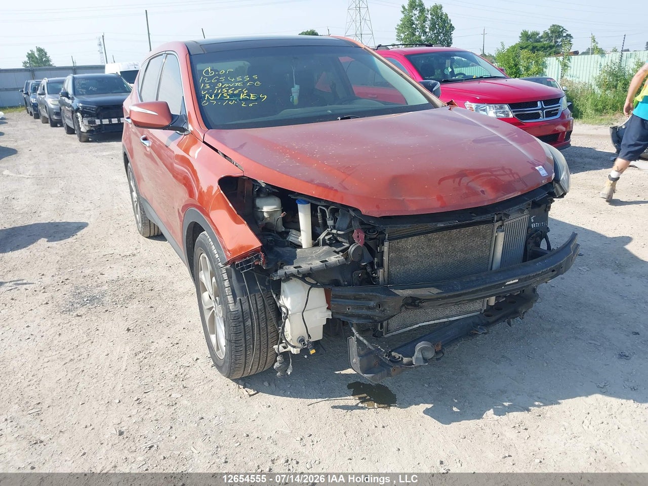 5XYZUDLA6DG115564 · 2013 HYUNDAI SANTA FE SPORT 2.0T LIMITED
