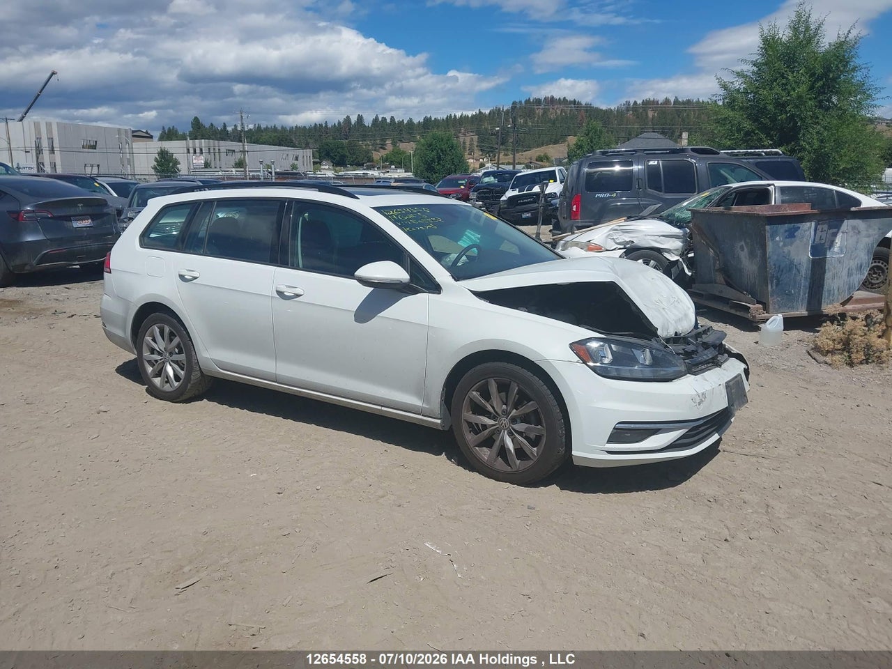 3VW117AU8KM505552 · 2019 VOLKSWAGEN GOLF SPORTWAGEN S