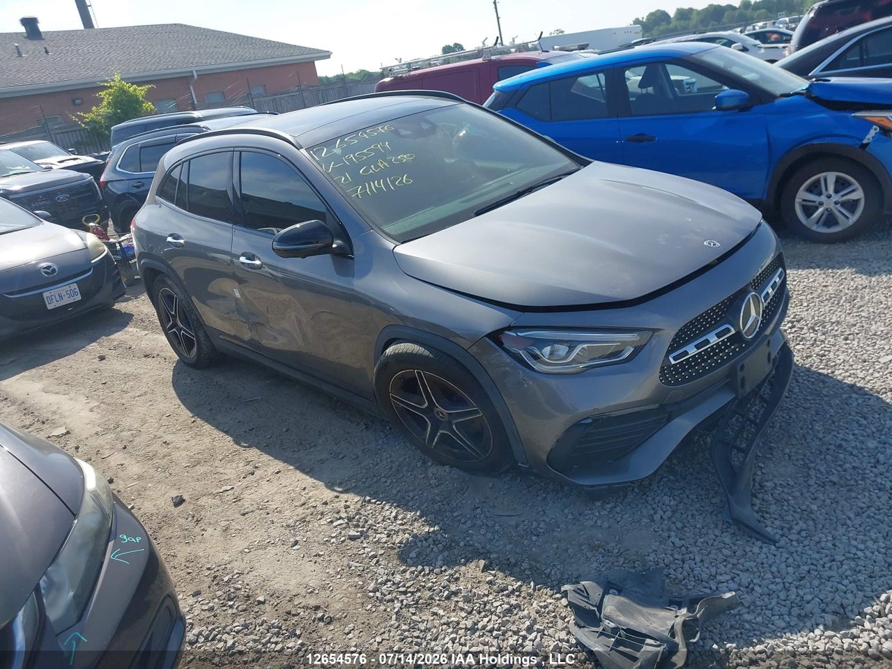 W1N4N4HB6MJ195594 · 2021 MERCEDES BENZ GLA 250 4MATIC