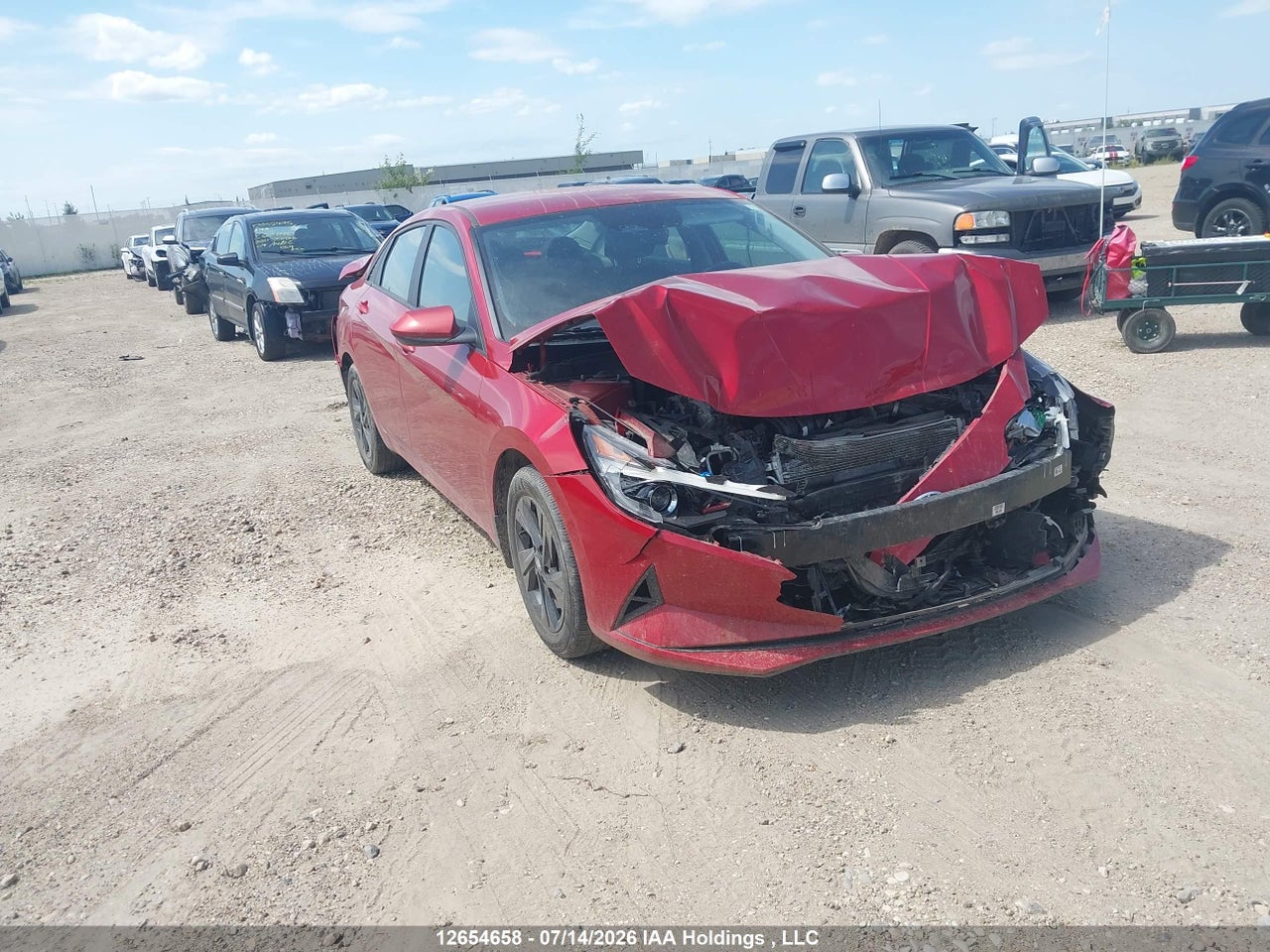 KMHLM4AG2MU086782 · 2021 HYUNDAI ELANTRA PREFERRED IVT