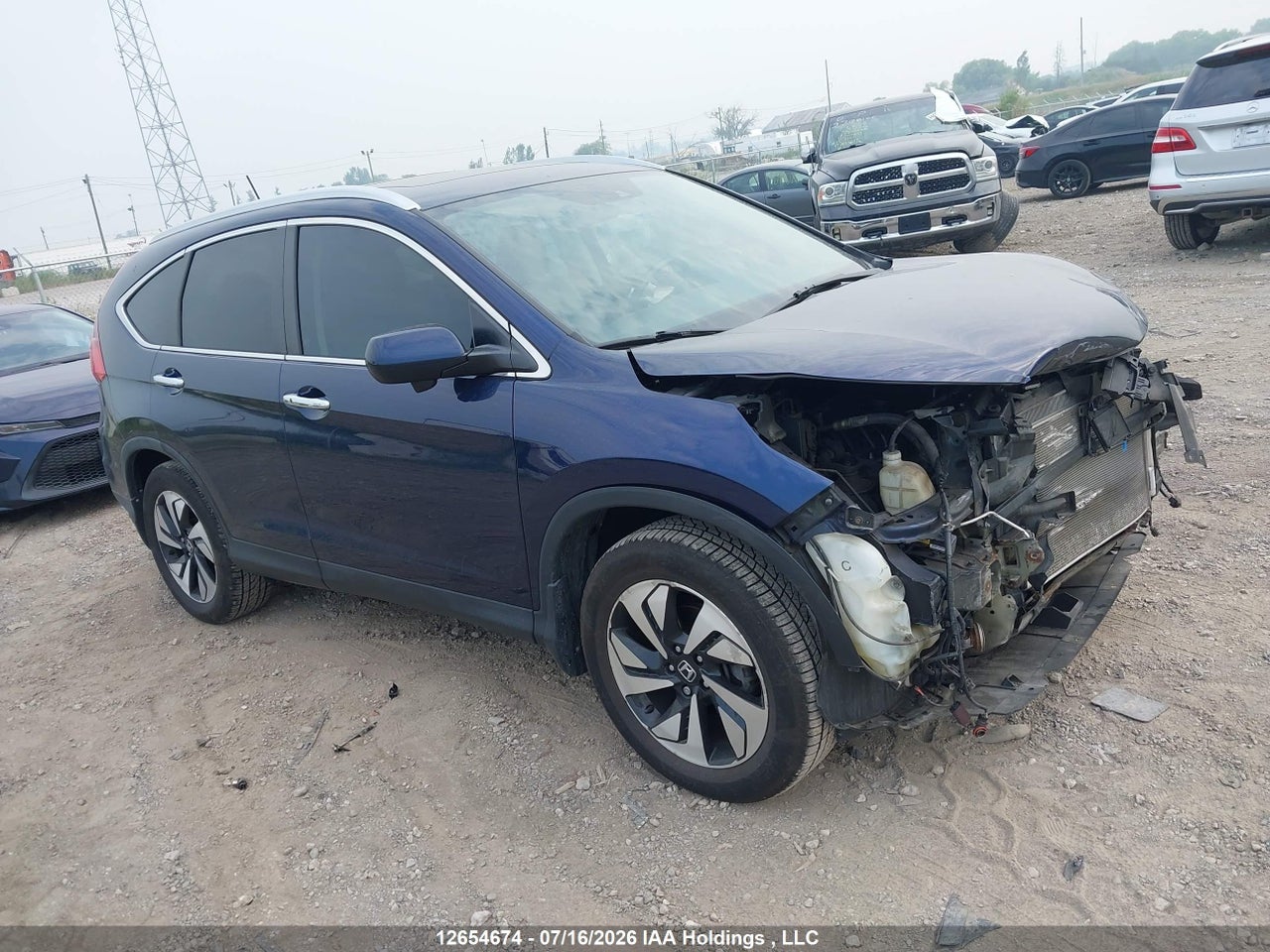 5J6RM4H95GL802455 · 2016 HONDA CR-V TOURING