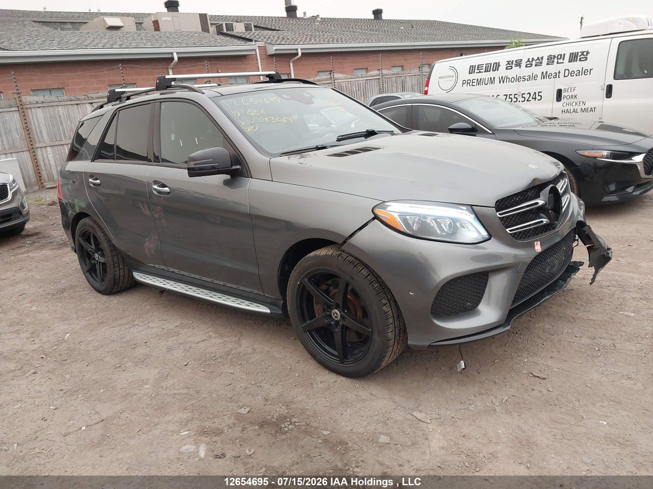 4JGDA5GB3JB083069 · 2018 MERCEDES BENZ GLE 400 4MATIC