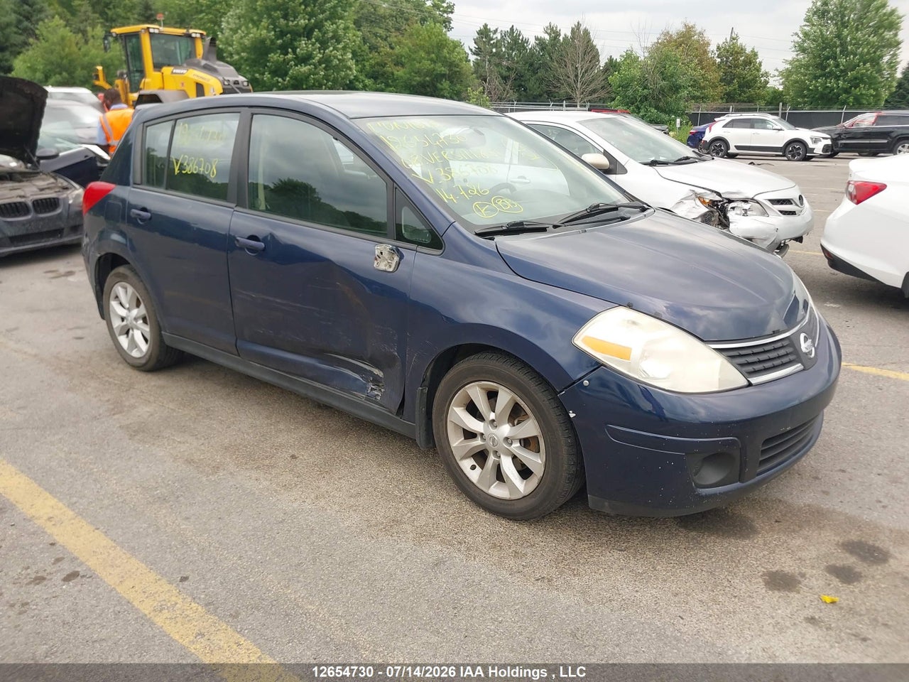 3N1BC13E08L386708 · 2008 NISSAN VERSA 1.8 SL