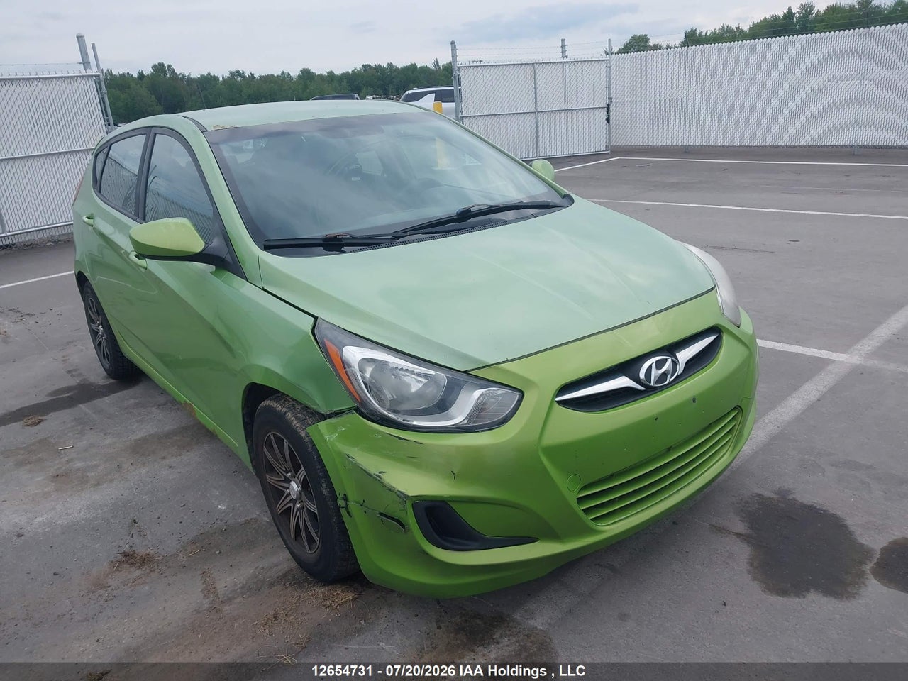 KMHCT5AE1CU015661 · 2012 HYUNDAI ACCENT GL