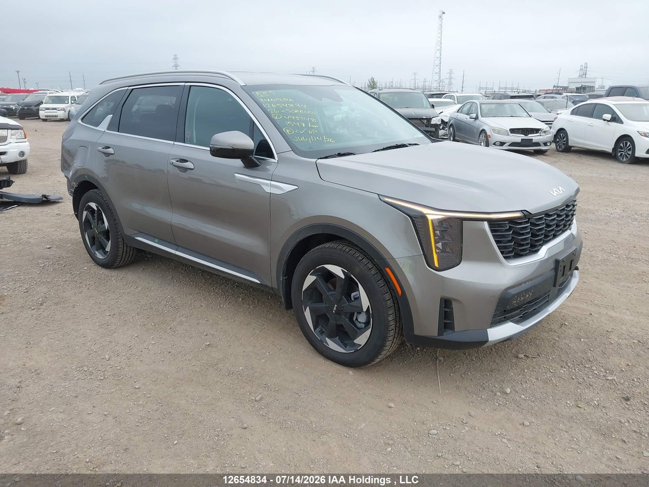 KNDRKDJHXT5495148 · 2026 KIA SORENTO EX