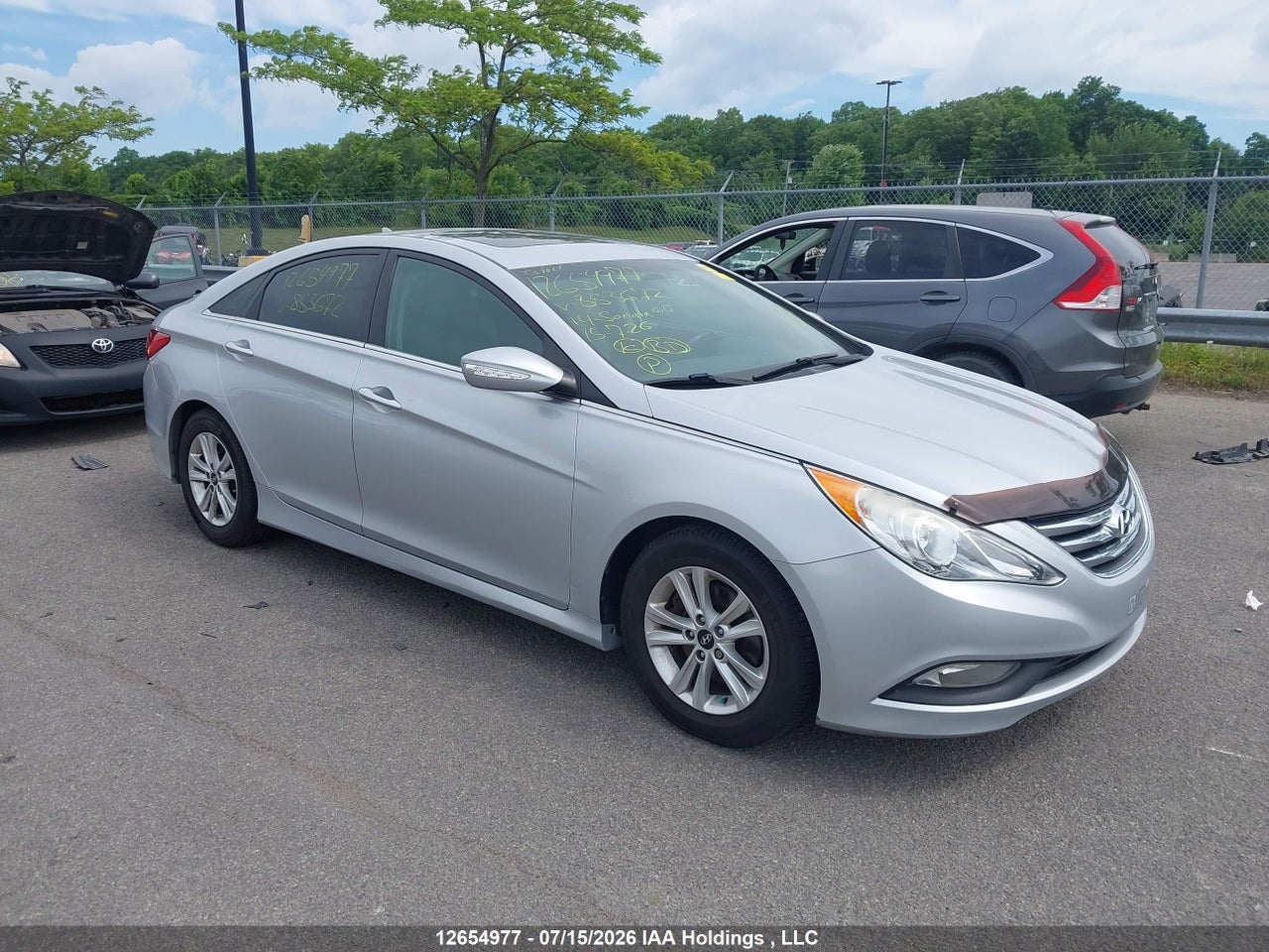 5NPEB4AC2EH853672 · 2014 HYUNDAI SONATA GLS