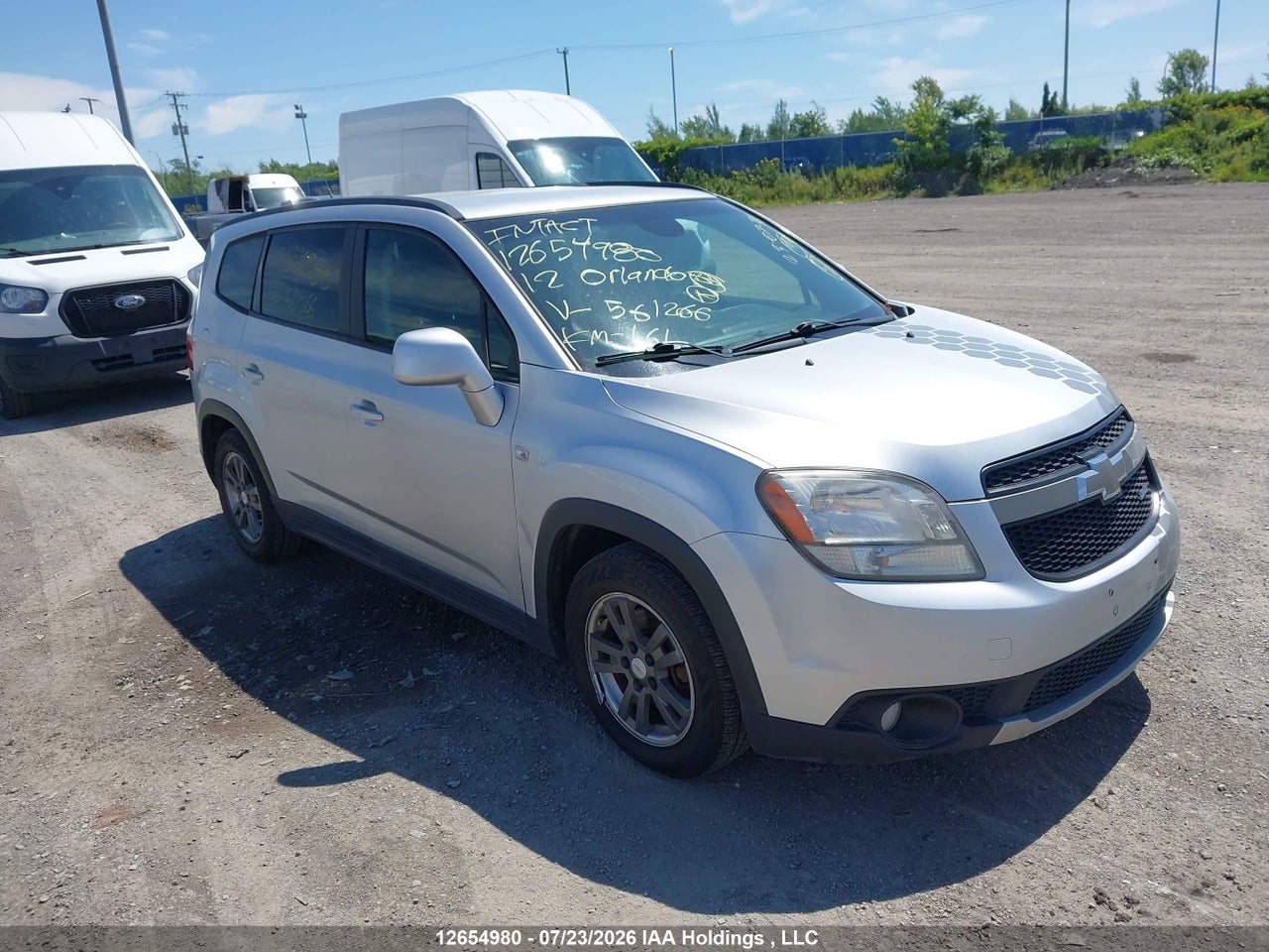 KL77P2EM3CK561266 · 2012 CHEVROLET ORLANDO 1LT/2LT