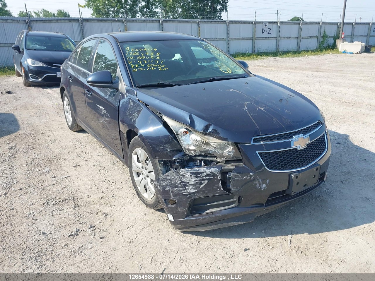 1G1PC5SB8E7431131 · 2014 CHEVROLET CRUZE 1LT