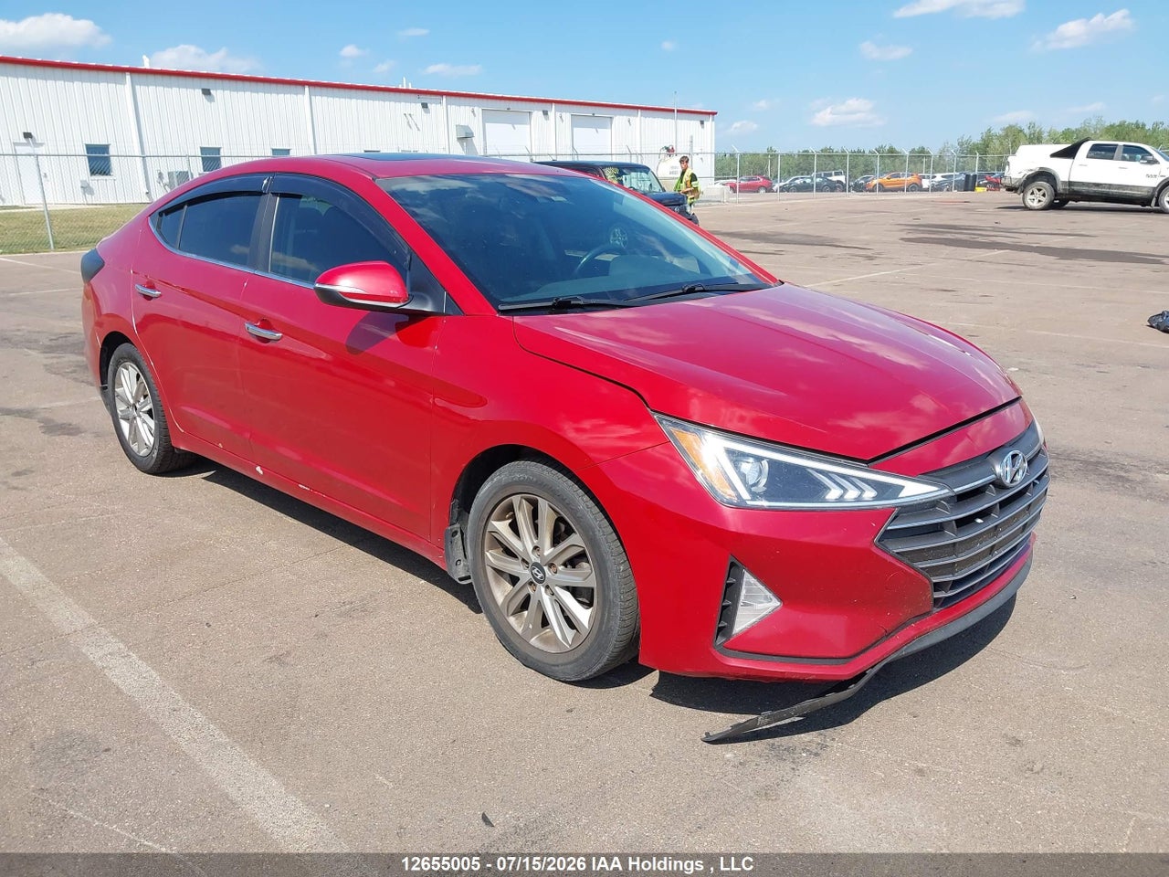 KMHD84LF1LU952628 · 2020 HYUNDAI ELANTRA LUXURY