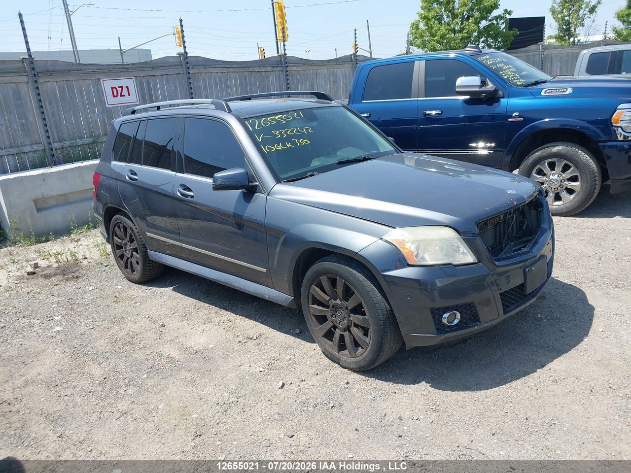 WDCGG8HB6AF332242 · 2010 MERCEDES BENZ GLK 350 4MATIC