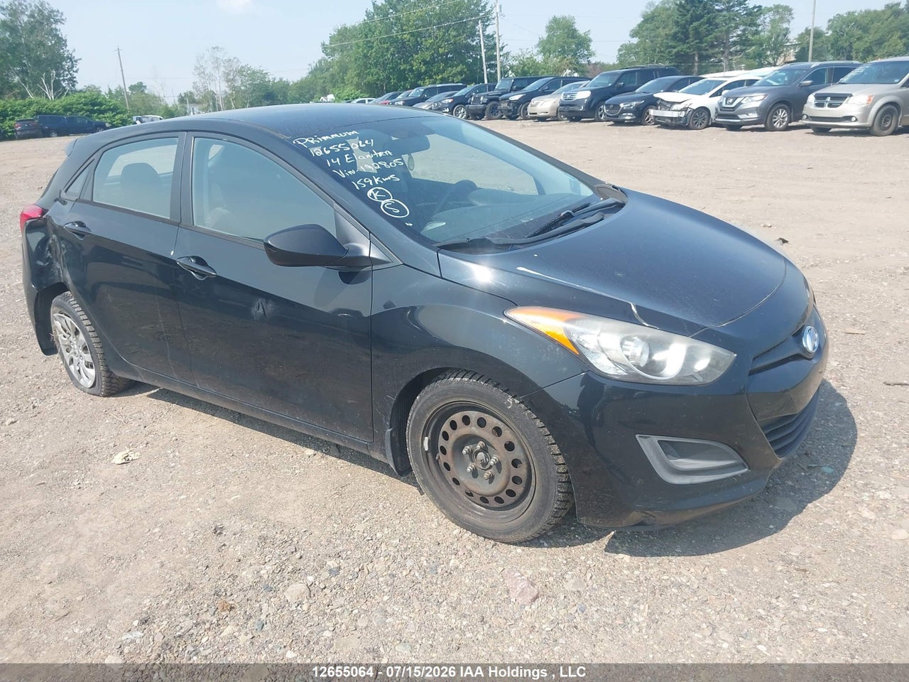 KMHD25LH4EU192805 · 2014 HYUNDAI ELANTRA GT GL