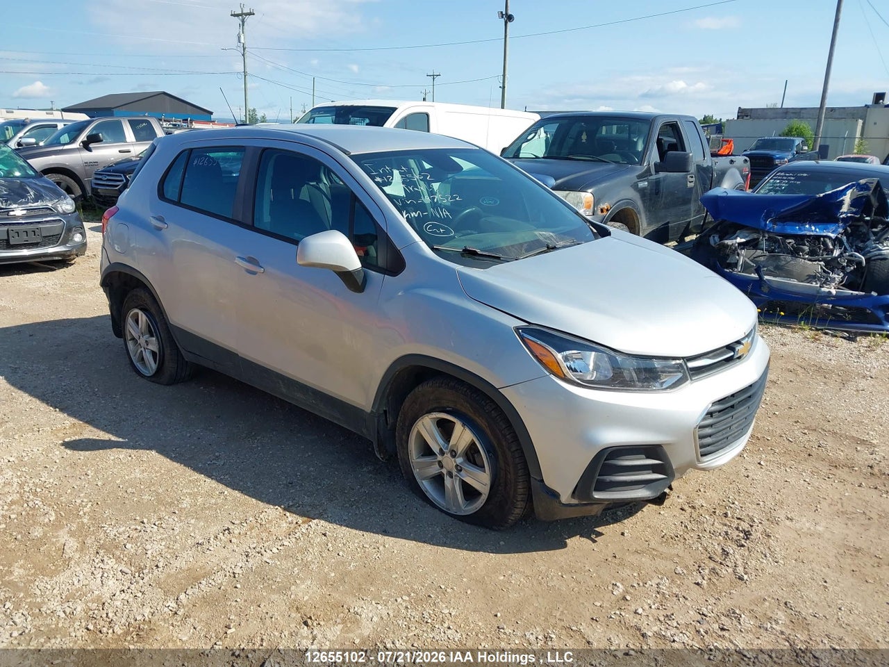 3GNCJNSB1JL197522 · 2018 CHEVROLET TRAX LS
