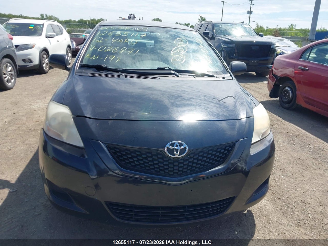 JTDBT4K35CL026871 · 2012 TOYOTA YARIS · 12/20
