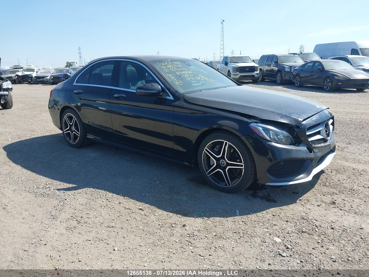 55SWF4KB8GU155713 · 2016 MERCEDES BENZ C 300 4MATIC