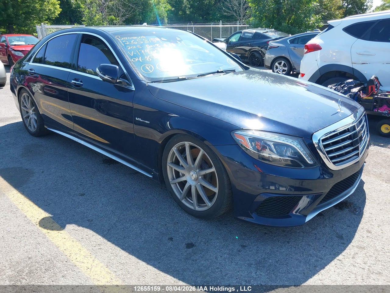 WDDUG7JB7FA174274 · 2015 MERCEDES BENZ S 63 AMG