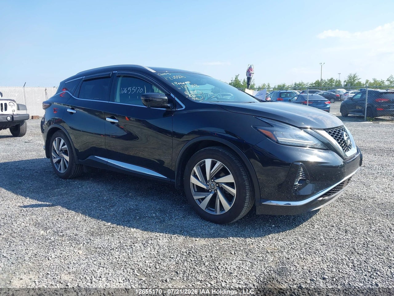 5N1AZ2MS1KN124653 · 2019 NISSAN MURANO PLATINUM/SL/SV