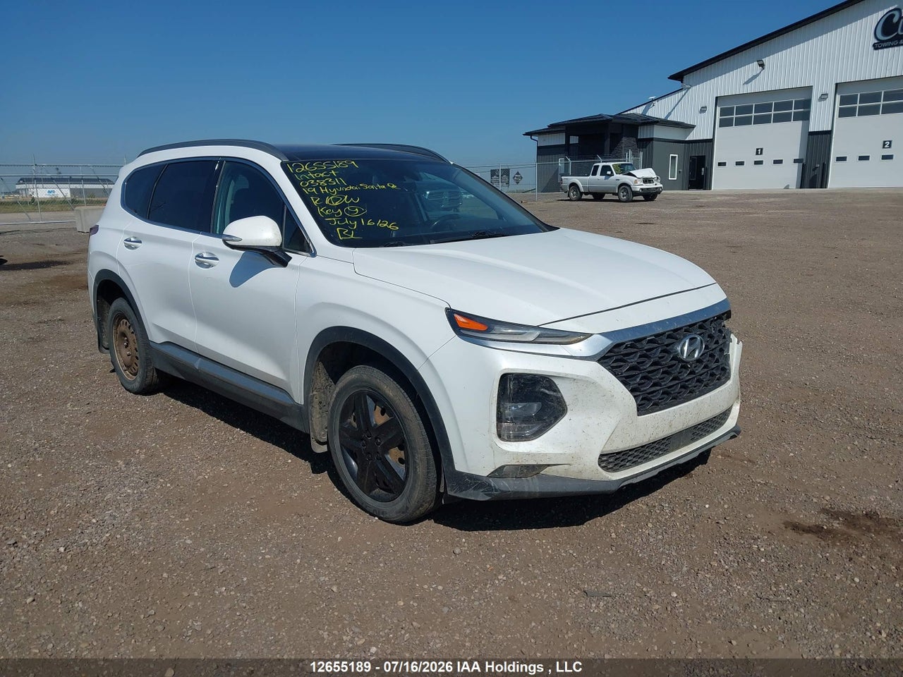 5NMS3CAA2KH038311 · 2019 HYUNDAI SANTA FE SEL/SEL PLUS